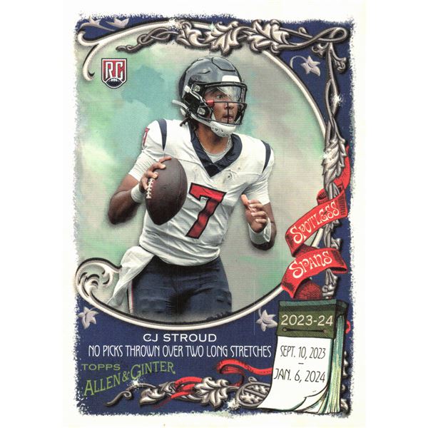 Cj Stroud Allen & Ginter RC 2023 Topps Composite #SS-25