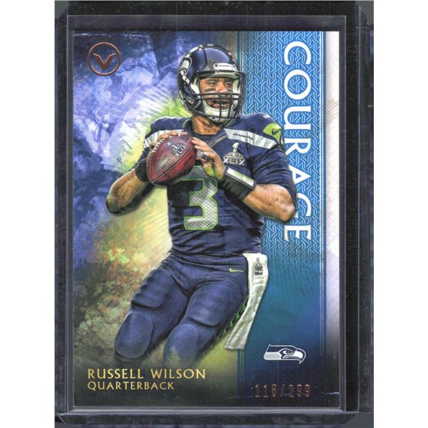 Russell Wilson Courage /299 2014 Topps Valor #3