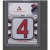 Image 1 : Yadier Molina Jersey Number Medallion 2022 Topps #JNM-YM