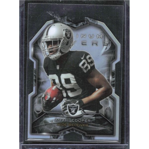 Amari Cooper Die Cut RC 2015 Topps Platinum #PDC-AC