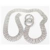 Image 1 : NEW BACKLAN CRYSTAL CHAIN BELT - 2" - 120CM/47