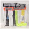 Image 1 : 7 NEW ASSORTED SILICONE WRIST WATCH STRAPS