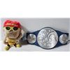 Image 1 : PLUSH HULK HOGAN WITH CHAMPIONSHIP BELT