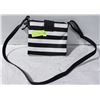 Image 1 : BLACK AND WHITE CROSSBODY HANDBAG