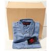 Image 1 : CASE OF 9 NEW XS MENS DENIM SHIRTS