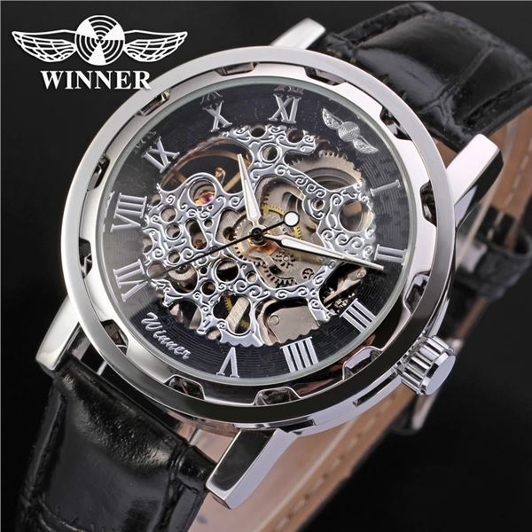 NEW MECHANICAL WINNER SKELETAL WATCH