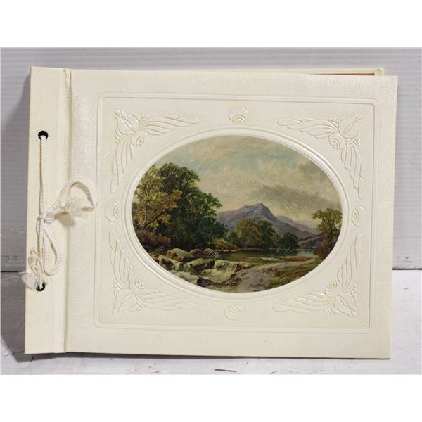 VINTAGE PHOTO/SCRAPBOOKING BOOK - 10.5X13.5 INCH