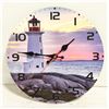 Image 1 : LIGHTHOUSE CLOCK 10"