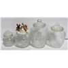Image 1 : 8PCS PRINCESS HOUSE FANTASIA CRYSTAL CANISTER SET