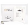 Image 3 : #1235-1.00 CT GRA CERTIFIED ROUND BRILLIANT CUT