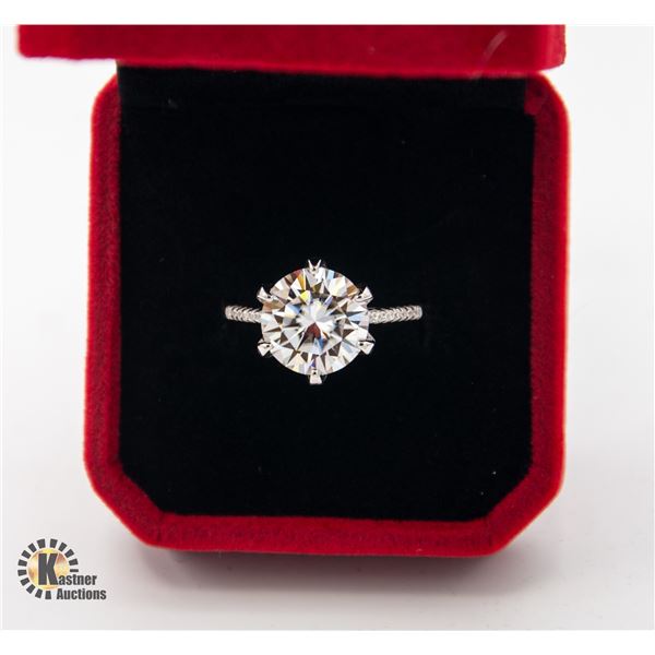 #1232-5.00 CT GRA CERTIFIED ROUND BRILLIANT CUT