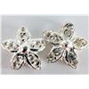 Image 1 : BZ2021-34C SILVER 2 STARS PENDANT