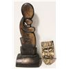 Image 1 : AFRICAN CARVED WOOD STATUE 18 INCH