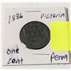 Image 2 : 1886 ONE CENT VICTORIA PENNY