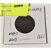 Image 1 : 1881 ONE CENT VICTORIA PENNY