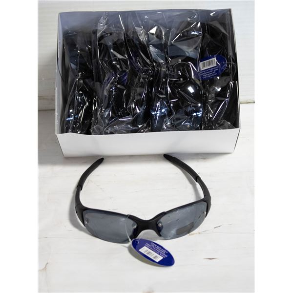BRAND NEW BUNDLE OF 12 SPORTS SUNGLASSES