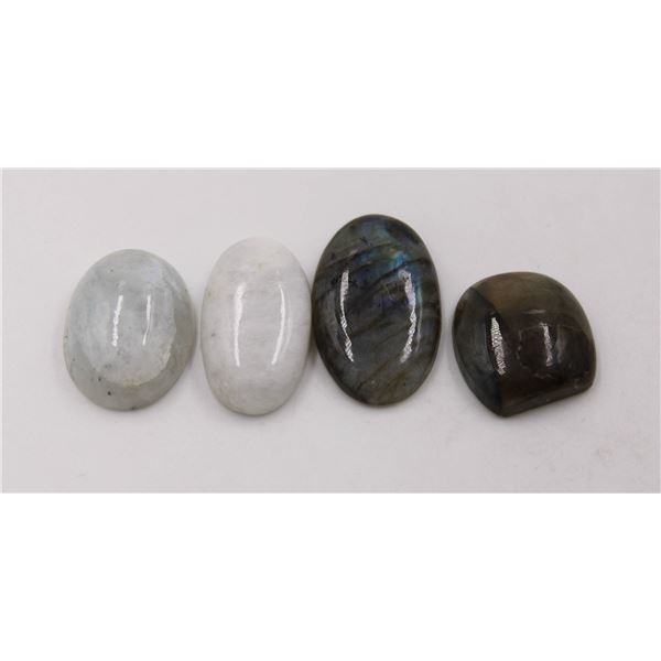 # 135- NATURAL MOONSTONE  & LABRADORITE  105.95 CT