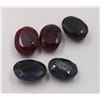 Image 1 : #106-BLUE SAPPHIRE & RUBY GEMSTONES 102.45 CT