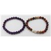 Image 1 : #157-NATURAL AMETHYST & PICTURE JASPER