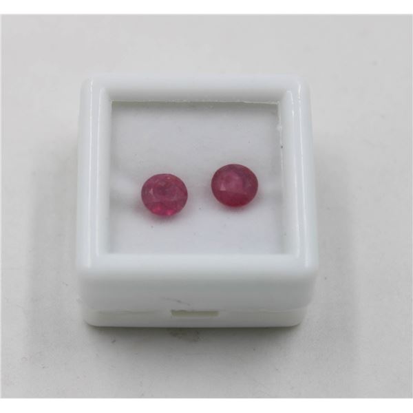 #08-HEATED RED RUBY GEMSTONES 2.60 CT