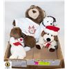 Image 1 : LOT OF STUFFED ANIMALS