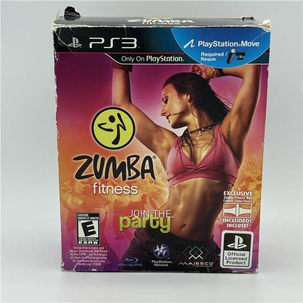 CERTI REFURB PS3, ZUMBA FITNESS INCLUDES BELT