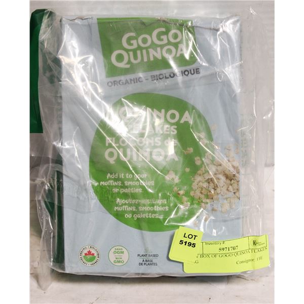NEW BOX OF GOGO QUINOA FLAKES 350G