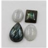 # 134- NATURAL MOONSTONE  & LABRADORITE  120.85 CT