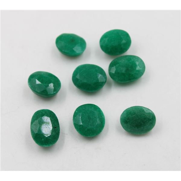 #103-GREEN JADE GEMSTONES 74.42 CT