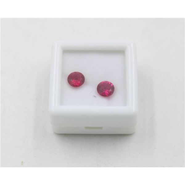#09-HEATED RED RUBY GEMSTONES 1.95CT