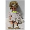 Image 1 : PORCELIN DOLL BLONDE SHORT CURLY HAIR - POLKA