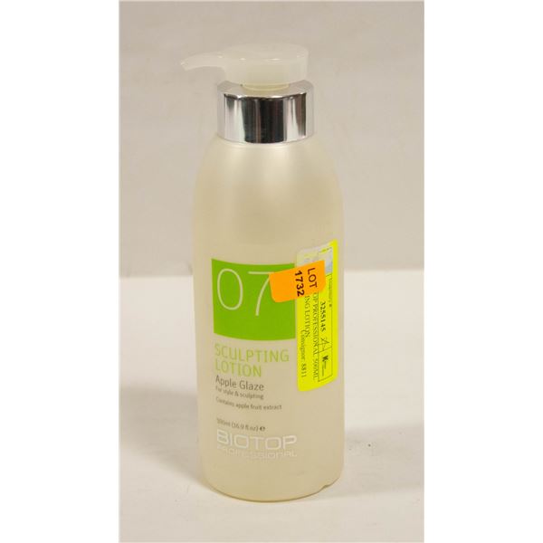 NEW BIOTOP PROFESSIONAL 500ML 07 SCULPTING LOTION