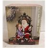 Image 1 : MUSICAL SANTA CLAUS ORNAMENT