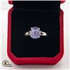 Image 1 : #760-CUSTOM HAND SET 3.70 CT TANZANITE