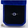 Image 1 : #761-HAND SET 1.00 CT TANZANITE ROUND CUT