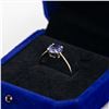 Image 2 : #761-HAND SET 1.00 CT TANZANITE ROUND CUT
