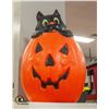 Image 1 : VINTAGE TPI BLOW MOLD PUMPKIN CAT LIGHT
