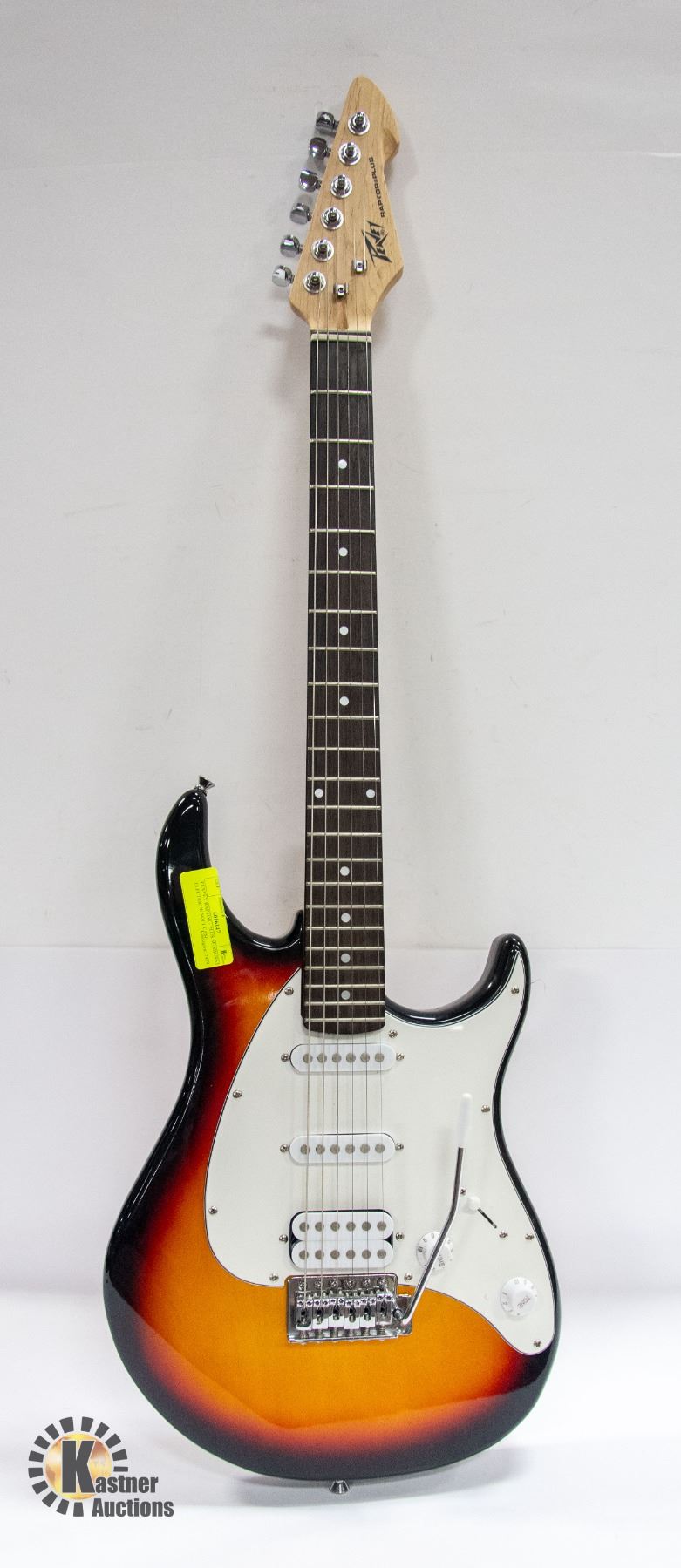 Pi Raptor PEAVEY RAPTOR - PLUS SUNBURST ELECTRIC W/SOFT CASE