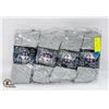 Image 1 : 12 PAIRS OF GREY EVERBEST SPORTS SOCKS SZ 9-11