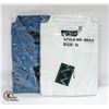 Image 1 : NEW MEN'S SHIRTS 1DENIM 1WHITE SIZE XL