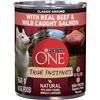 Image 1 : 12 X 368G CANS OF PURINA ONE TRUE INSTINCT DOG