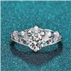 Image 3 : 1 CT GRA CERTIFIED BRILLIANT CUT MOISSANITE 925S