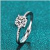 Image 1 : 1 CT GRA CERTIFIED BRILLIANT CUT MOISSANITE