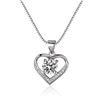 Image 4 : 1 CT GRA CERTIFIED MOISSANITE 925 SILVER NECKLACE