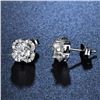 Image 3 : 1 CT GRA CERTIFIED MOISSANITE 925 SILVER EARRINGS