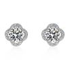 Image 4 : 1 CT GRA CERTIFIED MOISSANITE 925 SILVER EARRINGS