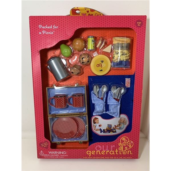 NEW OUR GENERATION PACKED FOR A PICNIC