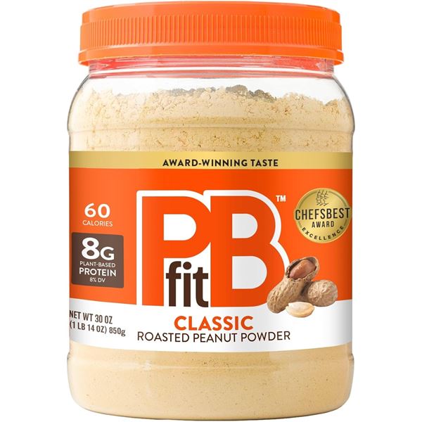 850G TUB OF ORIGINAL PB FIT PEANUT BUTTER POWDER