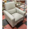 Image 1 : LIGHT GREY ELECTRIC RECLINER
