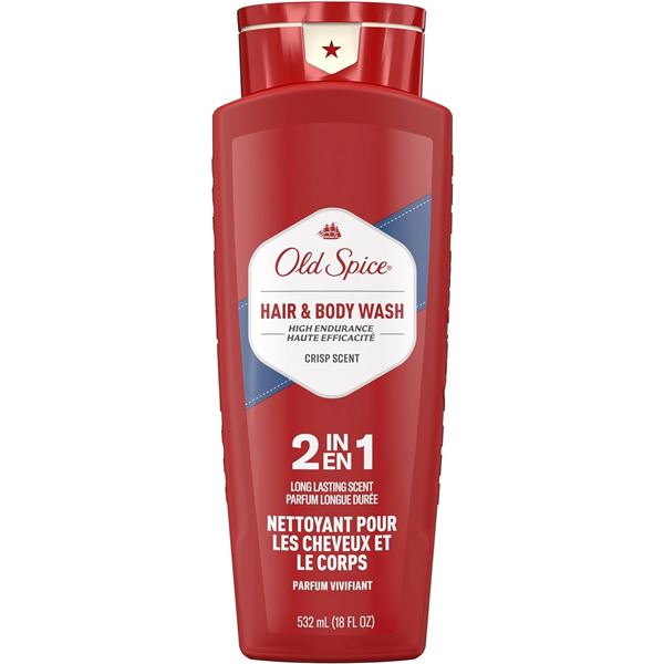 532ML BOTTLE OF OLD SPICE HIGH ENDURANCE HAIR &